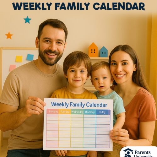 Weekly Family Calendar