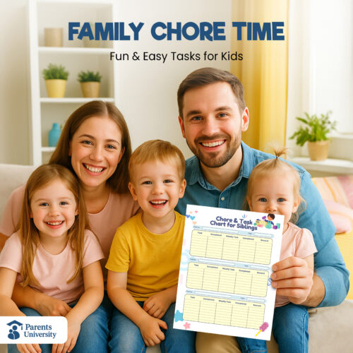 Chore & Task Chart for Siblings