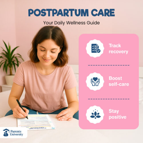 Postpartum Self-Care Planner